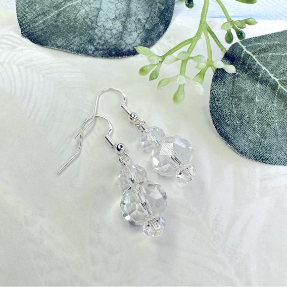 3/$25 Faceted Glass Earrings - Pick Your Fave! - Picture 12 of 16